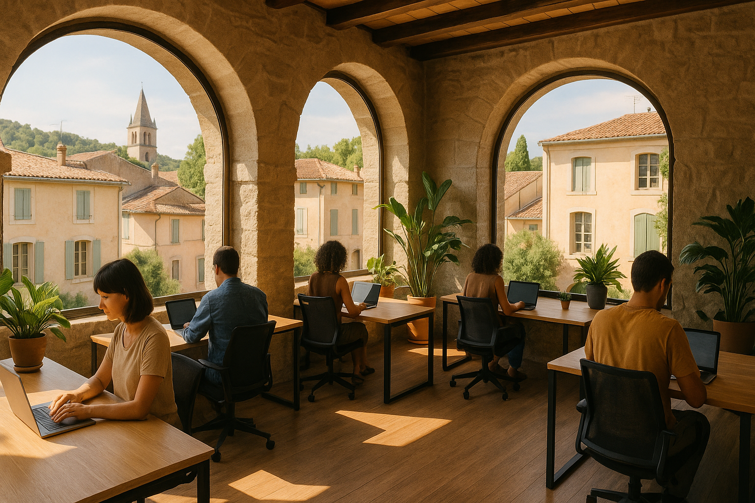 Le coworking en centre-ville vs en zone d'activité : deux mondes différents
